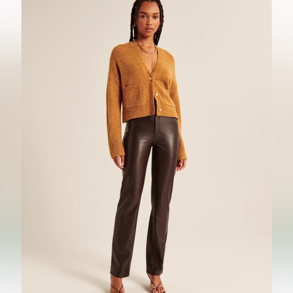 Abercrombie Leather Pants